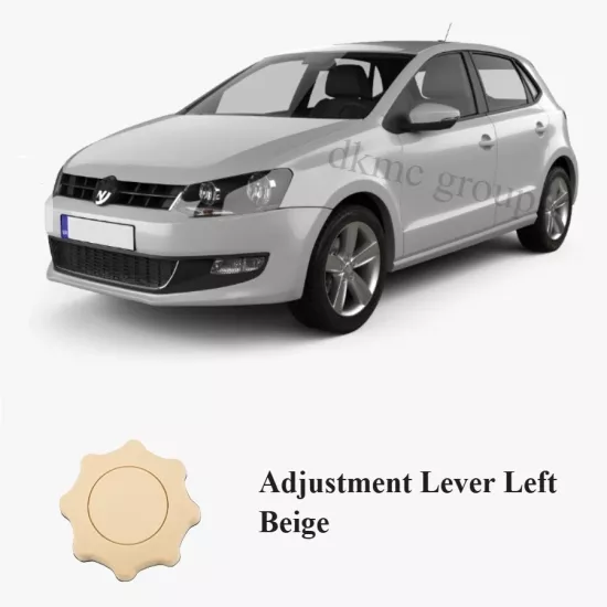 POLO ÖN SOL KOLTUK SIRT YATIRMA AYAR KOLU BEJ 2010-2013 ARASI ARAÇLARA UYUMLU 6R0881671D