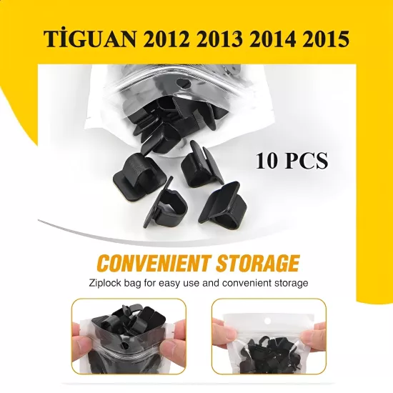 TİGUAN KAPUT KEÇE BAĞLANTI KLİPSİ 10 ADET 2012 2013 2014 2015 MODELLER İÇİN 1H5863849A