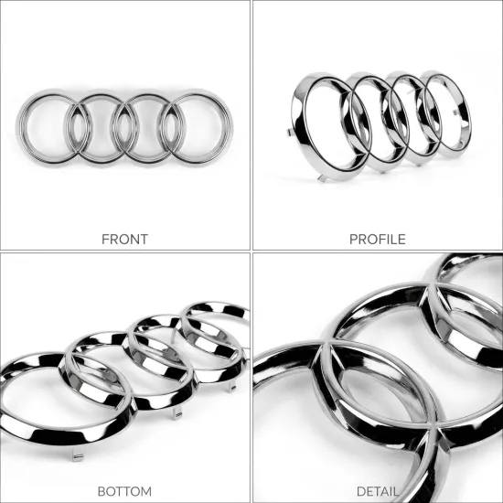 AUDI A4 ÖN AMBLEM LOGO AUDI ARMA 2001 2002 2003 2004 MODELLER İÇİN 8Z0853605