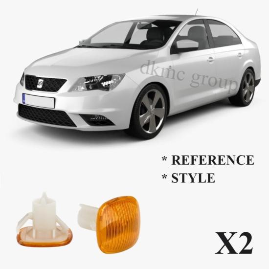 SEAT TOLEDO ÇAMURLUK SİNYALİ TAKIM SARI 2013-2015 MODEL ARASI ARAÇLARA UYUMLU 1U0949127C