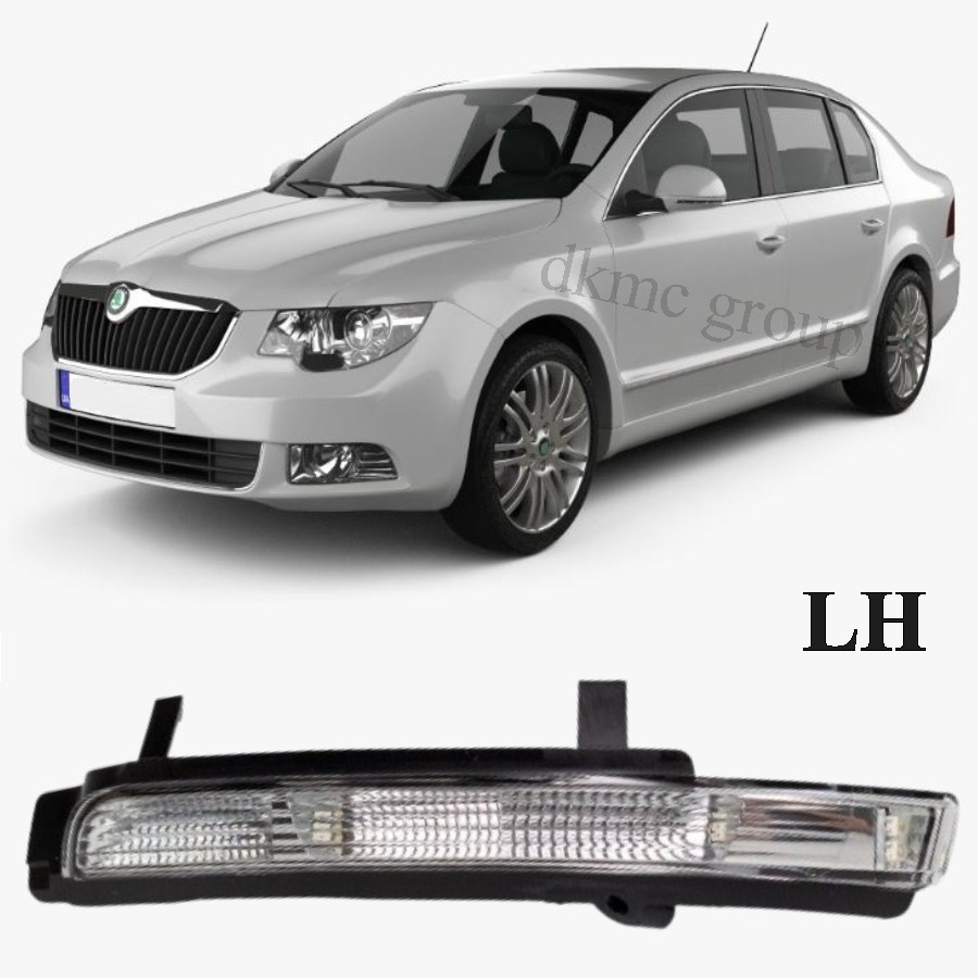 SUPERB 2009-2012 MODEL ARASI UYUMLU SOL SÜRÜCÜ TARAFI DIŞ AYNA SİNYALİ