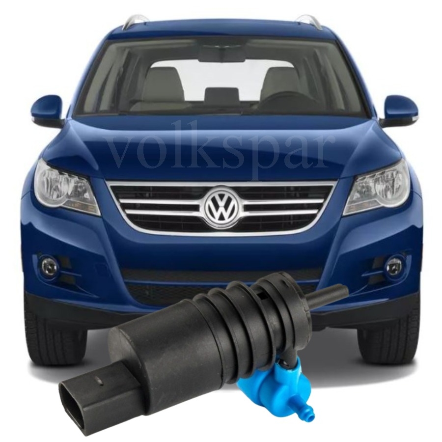 TİGUAN 2008-2011 MODEL ARASI UYUMLU ÖN VE ARKA CAM SİLECEK SU POMPA MOTORU
