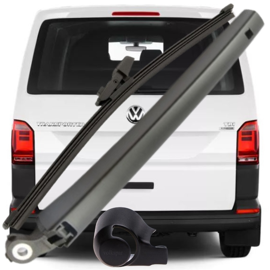 TRANSPORTER T6 2015-2019 MODEL ARASI UYUMLU ARKA CAM SİLECEK KOLU KOMPLE