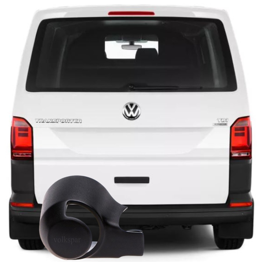 TRANSPORTER T6 2015-2019 MODEL ARASI UYUMLU ARKA CAM SİLECEK KOLU KAPAĞI