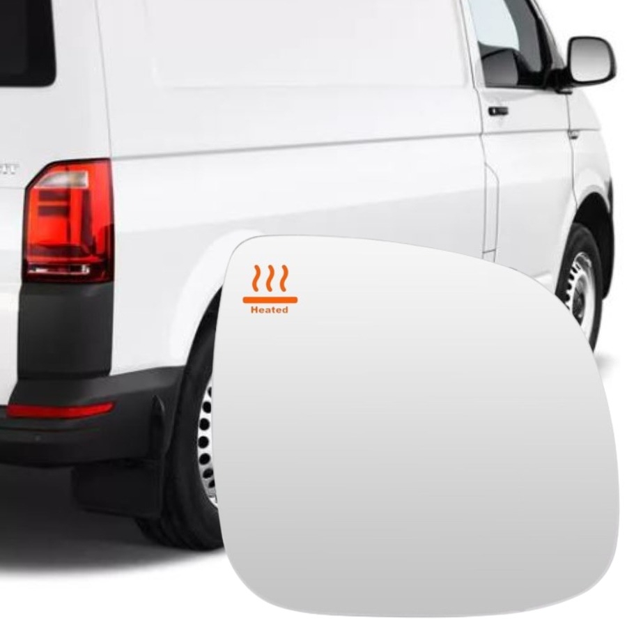 TRANSPORTER T6 2015-2019 MODEL ARASI UYUMLU SAĞ YOLCU TARAFI DIŞ AYNA CAMI ELEKTRİKLİ ISITMALI