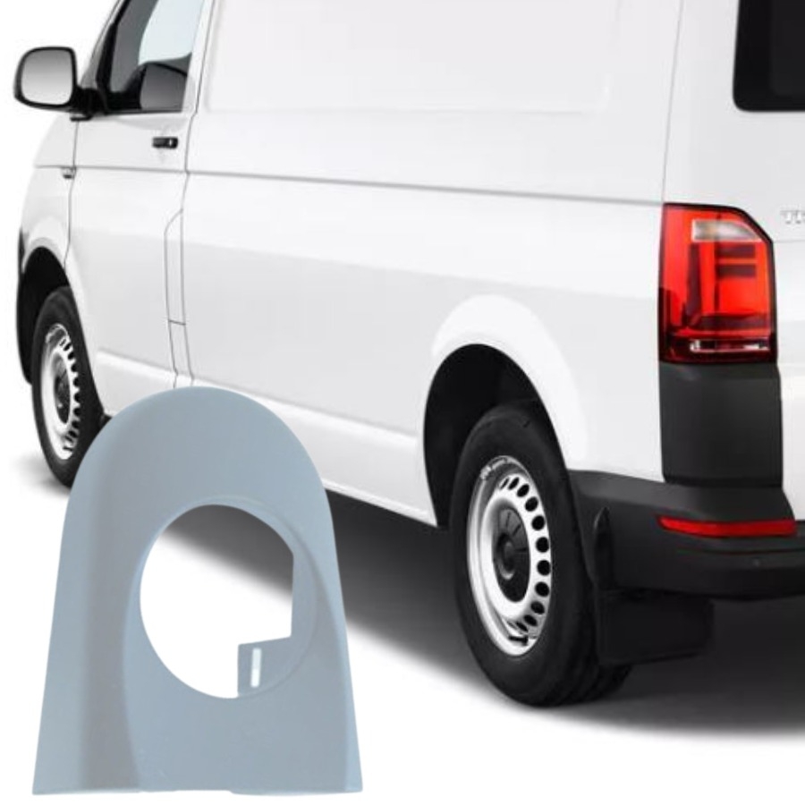 TRANSPORTER T6 2015-2019 MODEL ARASI UYUMLU ÖN SOL DIŞ KAPI KOLU KAPAĞI BADEMİ ASTARLI