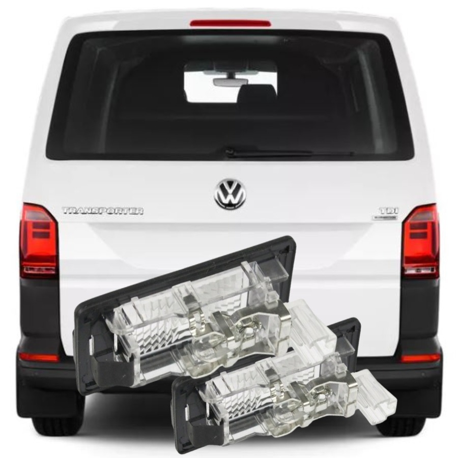 TRANSPORTER T6 2015-2019 MODEL ARASI UYUMLU HALOJEN SARI IŞIK PLAKA LAMBASI TAKIM