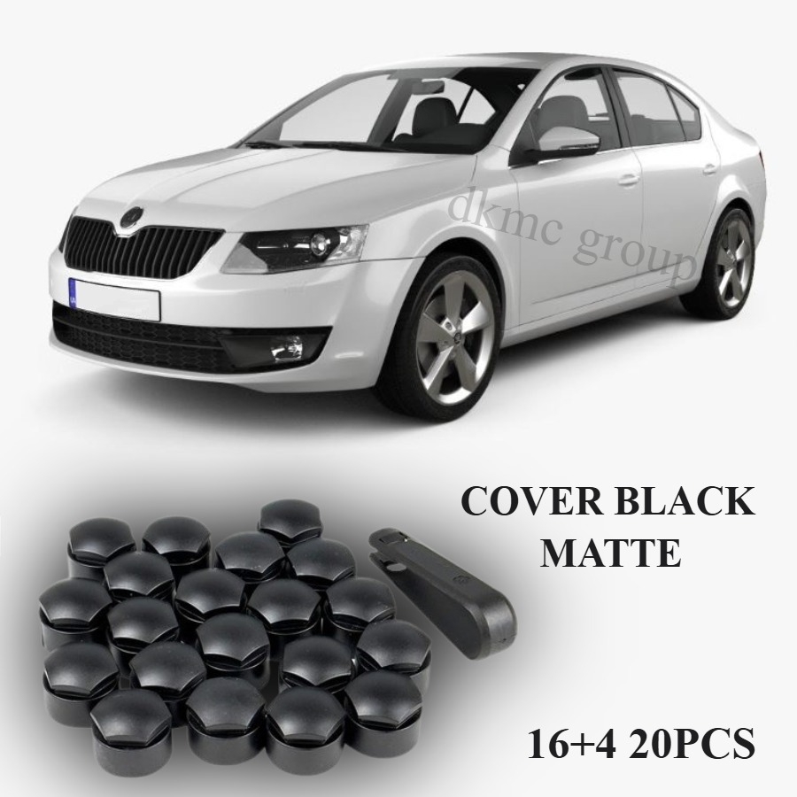OCTAVİA SEDAN MAT SİYAH ŞİFRELİ BİJON KAPAĞI SET 2013 2014 2015 2016 MODELLER