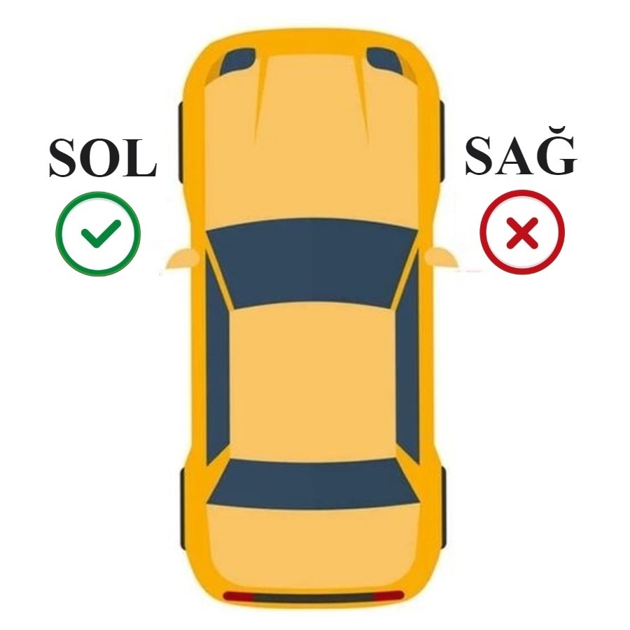 ATECA ÖN SOL DIŞ KAPI KOLU KAPAĞI BADEMİ (ASTARLI) 2016-2019 MODEL ARASI UYUMLU