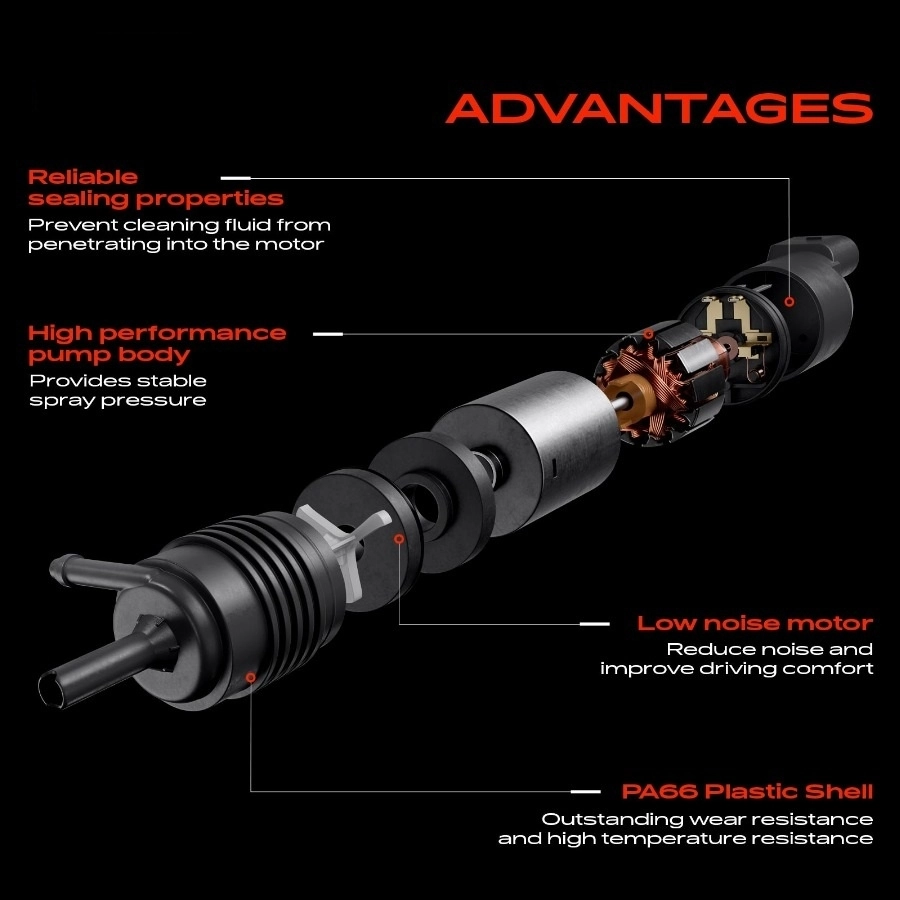 JETTA CAM YIKAMA SİLECEK SU FISKİYE POMPA MOTORU 2011 2012 2013 2014 MODELLER İÇİN