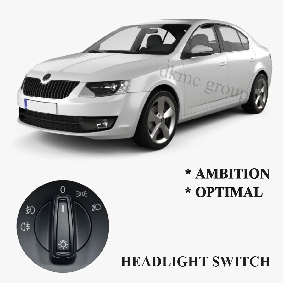 OCTAVİA SEDAN FAR ANAHTARI 2013 2014 2015 2016 MODELLER İÇİN